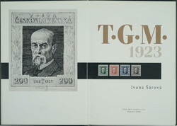 2008 T. G. Masaryk 1923, I. Sachova, Trial Jubilee issue 1923, incl. ...