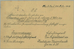 1919 Reg SPeSNY TISKOPIS / commercial PC sent as Printed matter R + ...