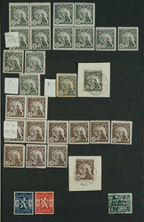 1919-1939 [COLLECTIONS] PARTIE / in 2 stockbooks A4 and on/for ...