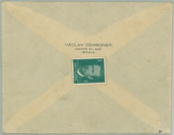 1937 IRSAVA /UZHHOROD - PRAGUE / Reg, express and airmail letter sent ...