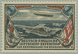 1913 ZEPPELIN / Zeppelin stamp Sieger II. / Zeppelin 1RM, ...