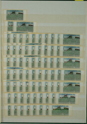 2000-2008 [COLLECTIONS] ACCUMULATION / selection machine stamp. all 4 ...