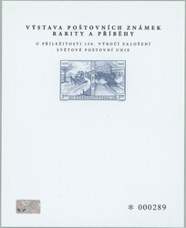 2024 PTV9, Exhibition Rarity and pribehy, numbered memorial ...