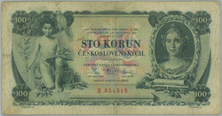 1931 Ba.25a, 100Kcs 1931, sought last set Z (!); solid