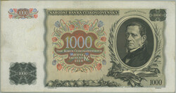 1934 Ba.27, 1000CZK 1934, set P, imperforate; solid