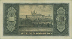 1945 Ba.74, 100Kcs b.l. (1945), set special commemorative print; very ...