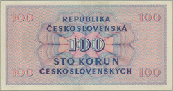 1945 Ba.77a1, 100Kcs 1945, set B34; light vertical fold, lisovana