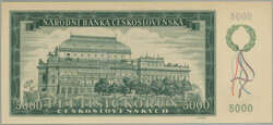 1945 Ba.79, 5000Kcs 1945, set 04A, rarer Slovak perf S; very nice, ...