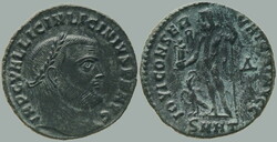 313 RIM / Licinius I. (308-324), AE follis, Rv.: IOVI CONSERVATORI ...