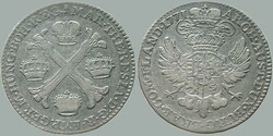 1771 Maria Theresa (1740-1780), ½ taler cross 1771 heading, Brussels ...