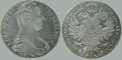 1780 Maria Theresa (1740-1780), taler 1780 SF (so-called. ...
