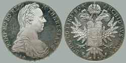 1780 Maria Theresa (1740-1780), taler 1780 SF (so-called. ...