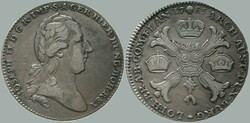1785 Joseph II. (1780-1790), taler cross 1785 heading, Brussels; ...