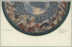 1921 MUCHA Alfons (1860-1939), Frescoes - Municipal Building - Prague ...