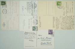 1924-1940 MUCHA Alfons (1860-1939), comp. 5 pcs of Ppc, Slavia, Sokol ...