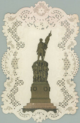 1858 MARSAL RADECKY / memorial picture to unveiling of monument ...