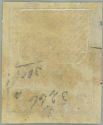 1850 Ferch.4HPIa, Coat of arms 6 Kreuzer brown, hand-made paper, type ...