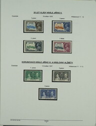 1890-1970 [COLLECTIONS] small collection on pages and card A4, better ...