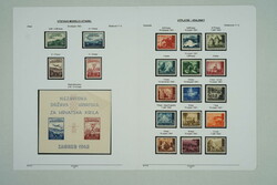 1939-1945 [COLLECTIONS] fine basic collection on pages, from Mi.1, ...