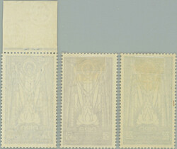 1937 SG.102-104, St. Patrik 2Sh6P - 10Sh; complete set, highest value ...