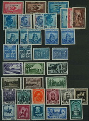 1928-1988 [COLLECTIONS] accumulation of unused stamps, complete sets ...