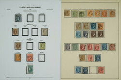 1870-1967 [COLLECTIONS] interesting collection on pages, classic ...