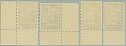 1933 Mi.198-201, overprint set Philatelic Congress in Bologna, ...