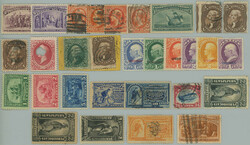 1861- 1918 SELECTION of / 29 stamps, incl. some better ones, from ...