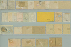 1861- 1918 SELECTION of / 29 stamps, incl. some better ones, from ...