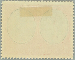 1938 SG.77bc, George VI. / Columbus 5Sh with BREAK IN OVAL AT FOOT; ...