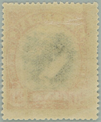 1906 Scott.106b, Heron 20C, INVERTED MIDDLE; fine piece, c.v.. £125