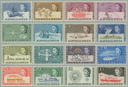 1963-1969 SG.1-15a, Elizabeth II. - Motives ½P - £1; complete and ...