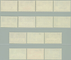 1971 Mi.25-38, Elizabeth II. - Motives, ½P/½d - 50P/10Sh, complete ...