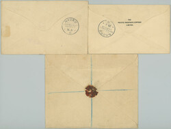1912-1913 3 letters sent to Nauru, from that 2x as Registered, 1x ...