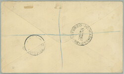 1926 Reg letter sent to New Zealand with mixed franking of issue 1925 ...