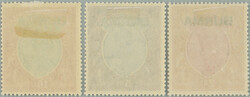 1937 SG.14-16,Indian stamps George V. 2Rs - 10Rs with overprint BURMA ...