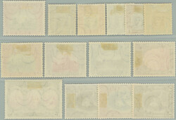 1948 SG.19-32, Portraits and motives 3P - 10R; complete very fine set ...