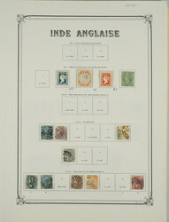 1854-1965 [COLLECTIONS] collection on pages incl. middle values, i.a. ...