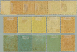 1908-1922 SG.34-47, Brunei River 1c - $5; complete set, incl. shades ...