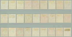 1948-1952 SG.16-30, George VI. 1c - $5, complete set of 18 stamps ...