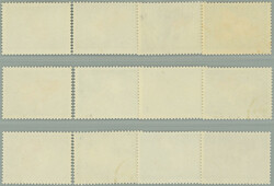 1960 Mi.534-545, Fish 4F - 8F, complete used set; overall fine, all ...