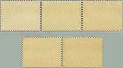 1960 Mi.546-550, Pigs 8F; complete used set with original gum, sought