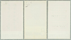 1966 Mi.952-954, Lu Xun; complete used set with original gum, c.v.. ...