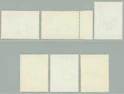 1973 Mi.1126-1131, Giant Panda 4F - 43F; very fine complete set, 1x ...