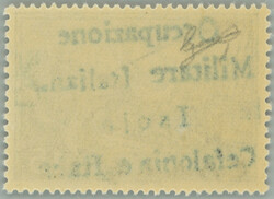 1941 CEFALONIA and ITHAKA - Sass.39, Greek Mythology 15D green with ...