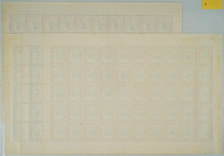 1949 COUNTER SHEET / SG.39-42, Silver Jubilee 3P - 1A, complete set ...