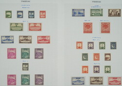 1948-1956 [COLLECTIONS] small slightly specialized collection on 6 ...