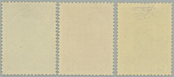 1912 Mi.1-3x, Johann II. 5h - 25H chalky paper; lightly hinged, c.v.. ...