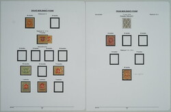 1919-1939 [COLLECTIONS] collection on pages, i.a. complete set Mi ...