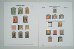 1919-1939 [COLLECTIONS] collection on pages, i.a. complete set Mi ...